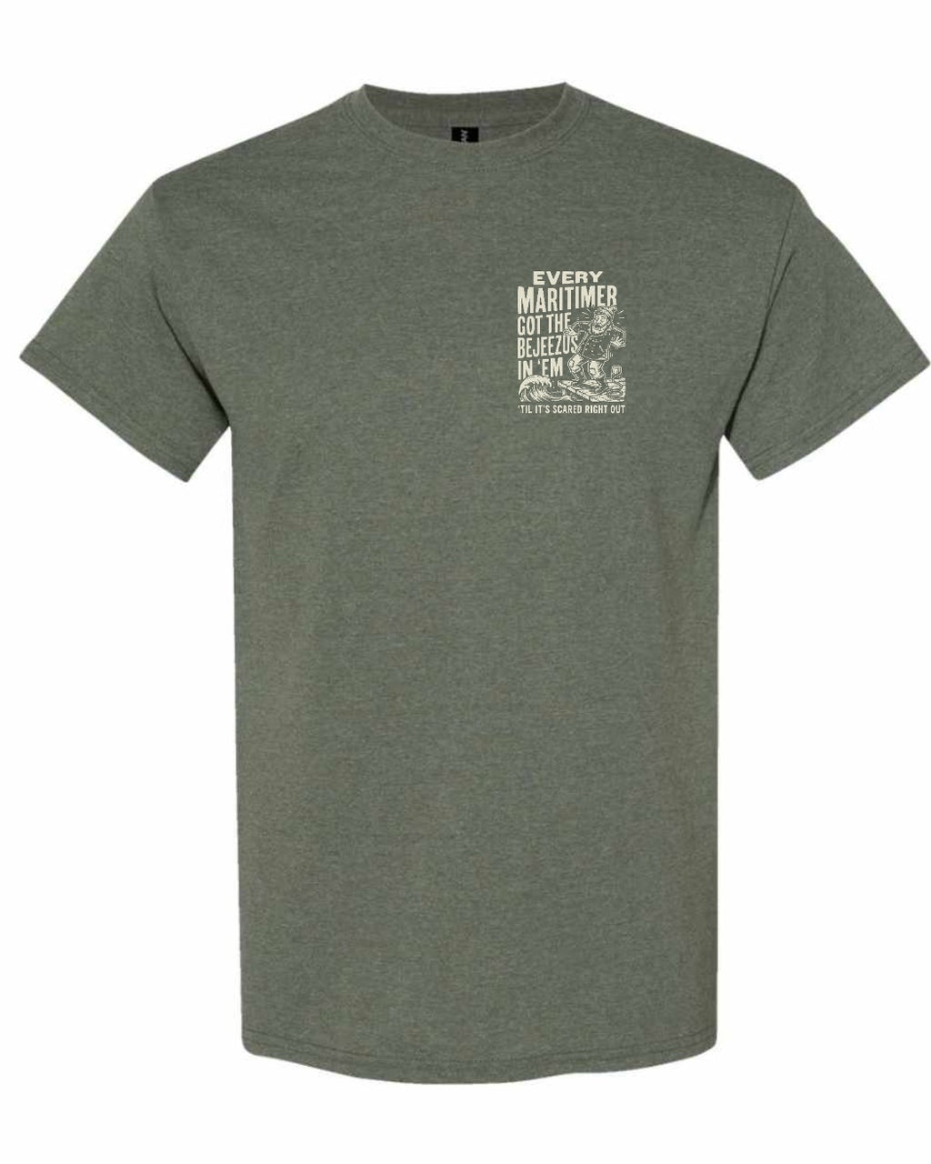 Bejeezus Left Chest Men's Tee