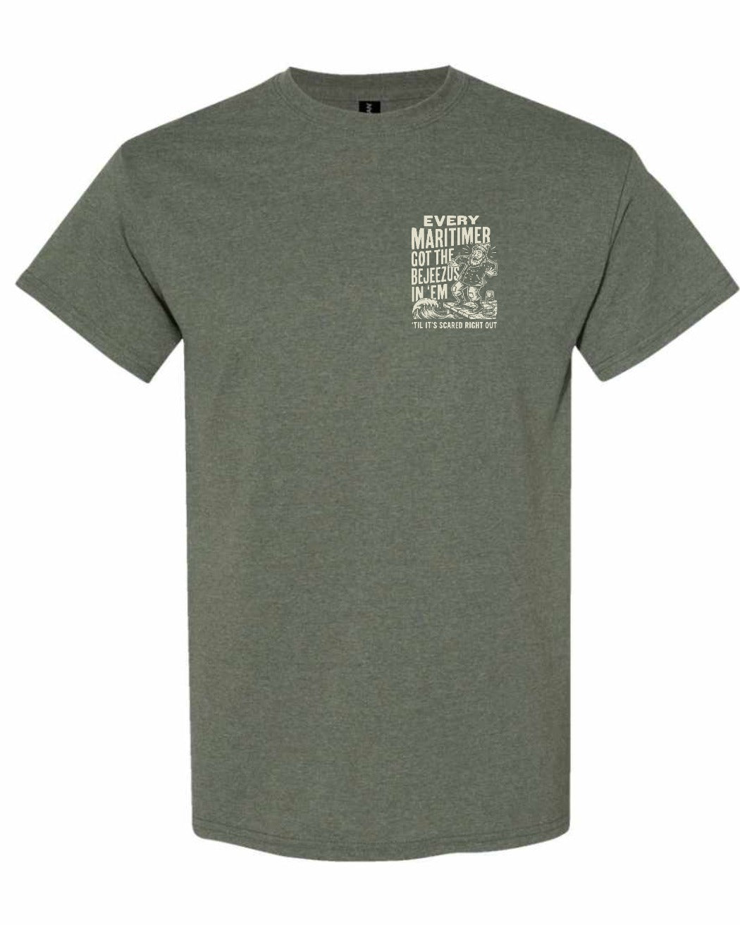 Bejeezus Left Chest Men's Tee