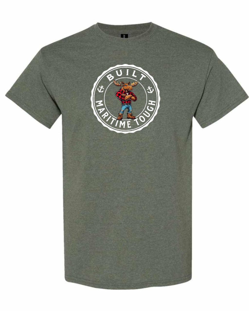 Built Maritime Tough Moose Men's Tee