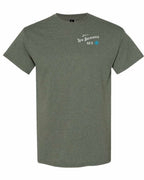 Just A NB Guy Blue Compass Left Chest Men's Tee
