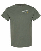 Just A NB Guy Yellow Compass Left Chest Men's Tee