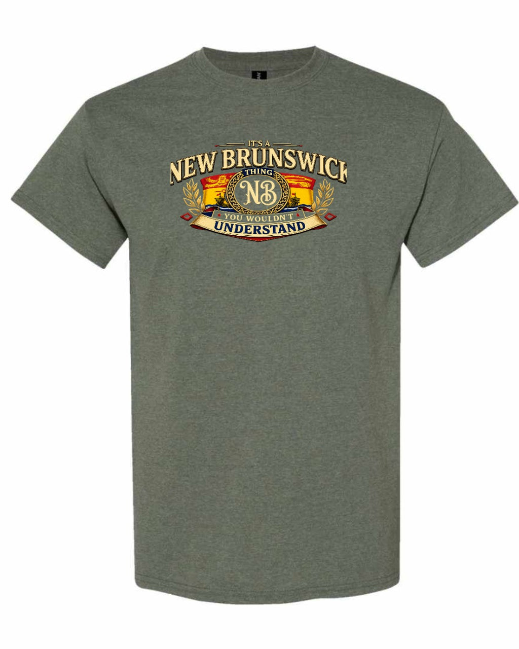 Nb Understand Men's Tee in Heather Military Green
