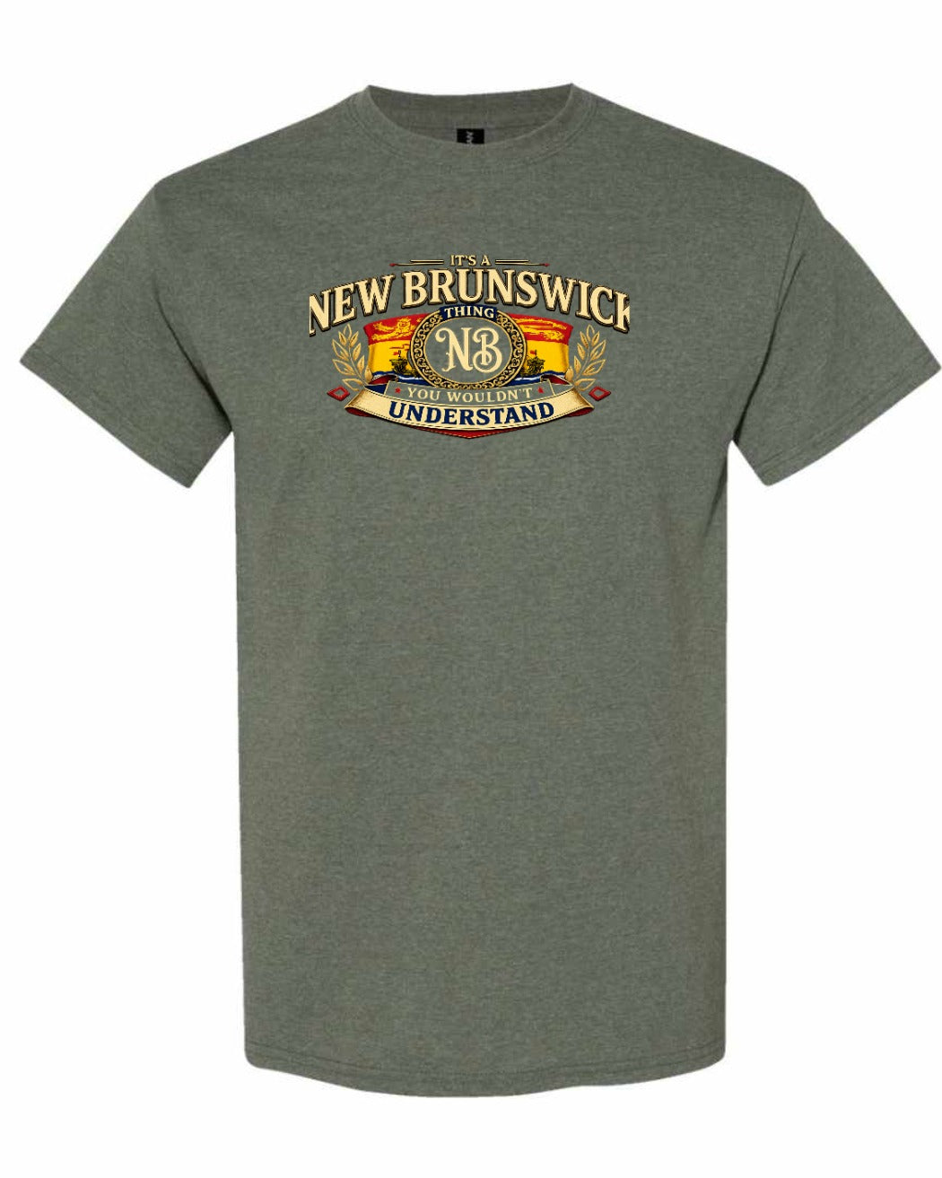 Nb Understand Men's Tee in Heather Military Green
