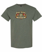 Pictou Understand Men's Tee in Heather Military Green