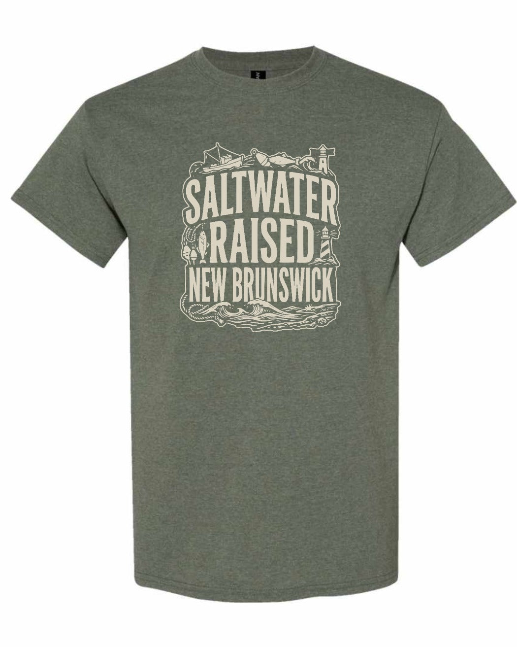 NB Saltwater Raised Folk Men's Tee