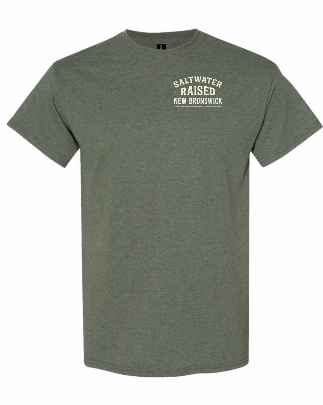NB Saltwater Raised Sign Left Chest Men's Tee