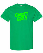 Gadget Girls Men's Tee Green Logo
