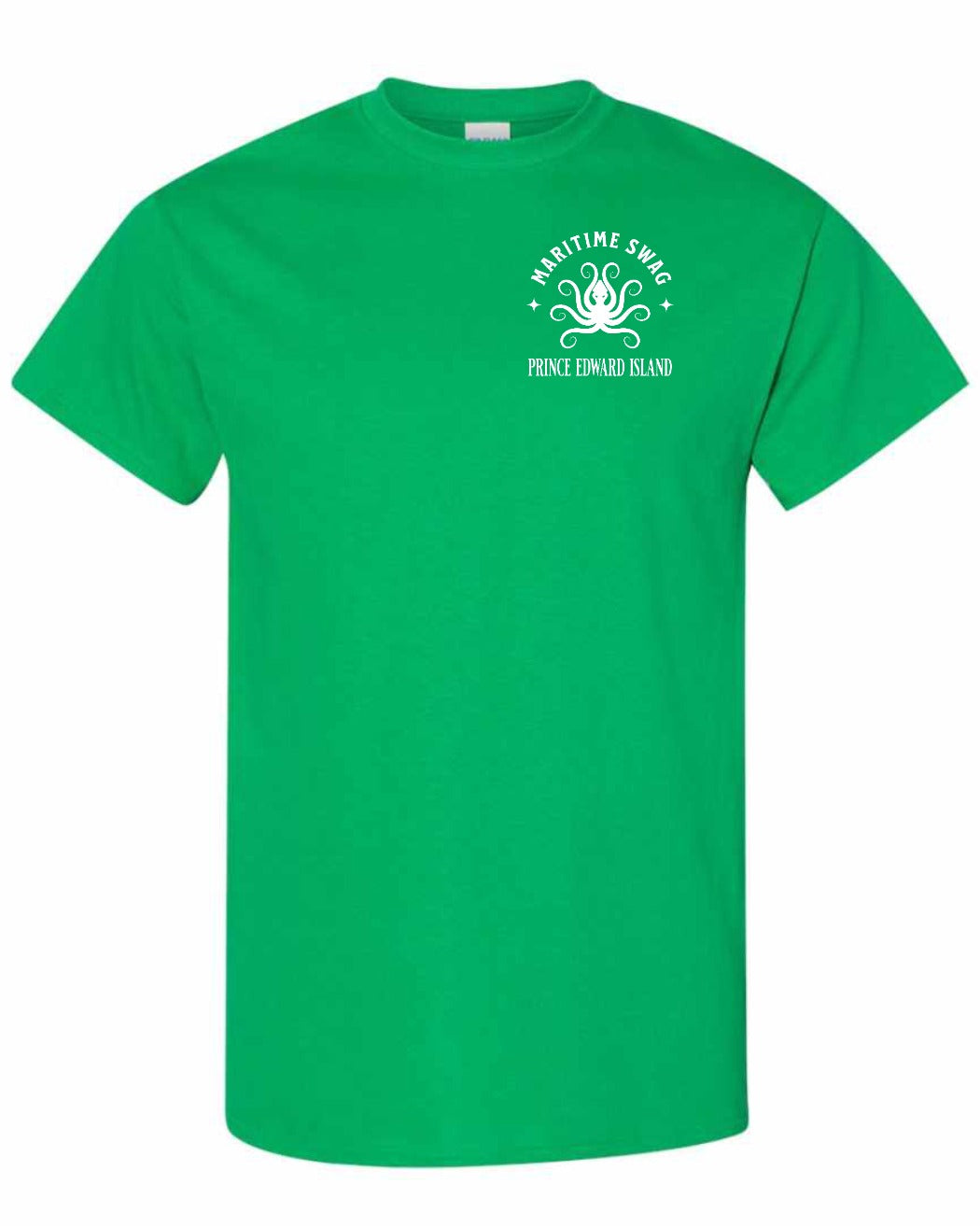 Maritime Swag PEI Octopus Left Chest Men's Tee