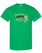 Muisic Will Continue Fiddle Men's Tee in Irish Green