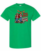 New Mean and Nasty Canadians Men's Tee in Irish Green
