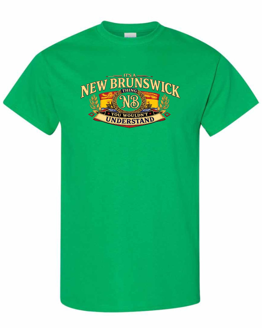 Nb Understand Full Front Men's Tee in Irish Green