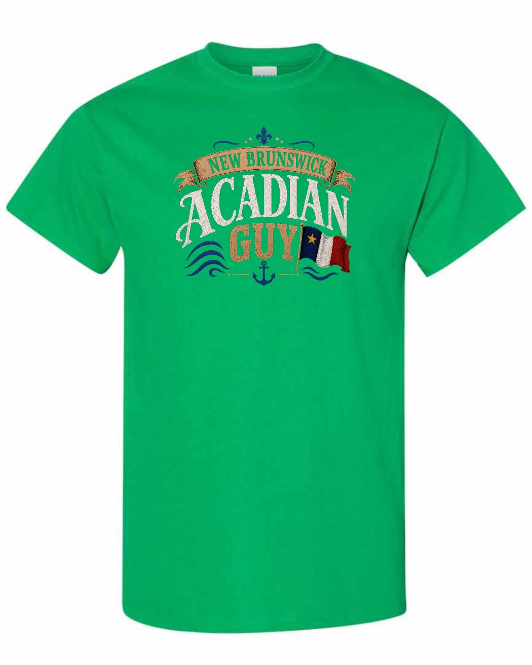 New Brunswick Guy Men's Tee in Irish Green
