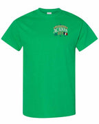 Newfoundland Guy Left Chest Men's Tee in Irish Green
