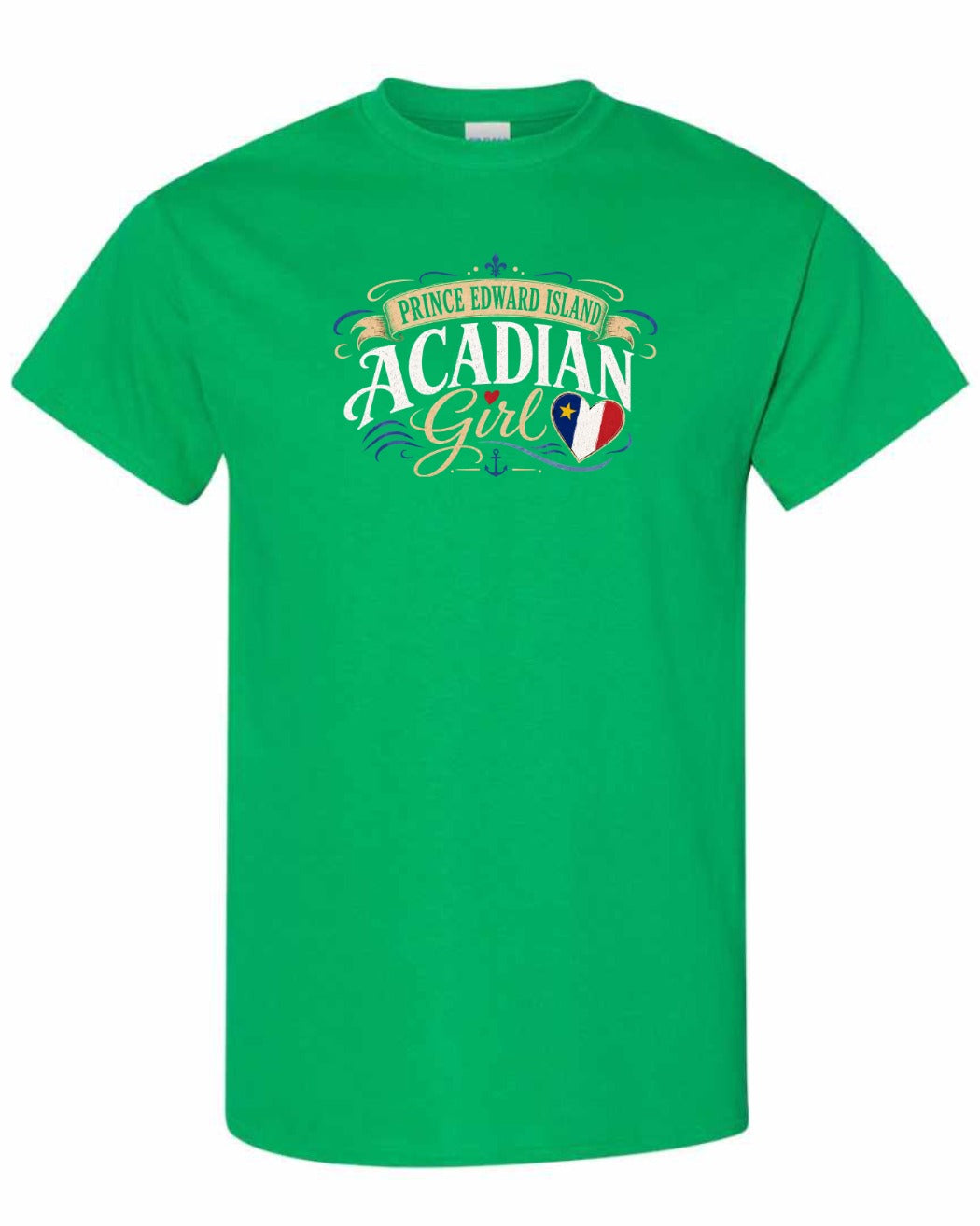 Pei Girl Garment Men's Tee in Irish Green