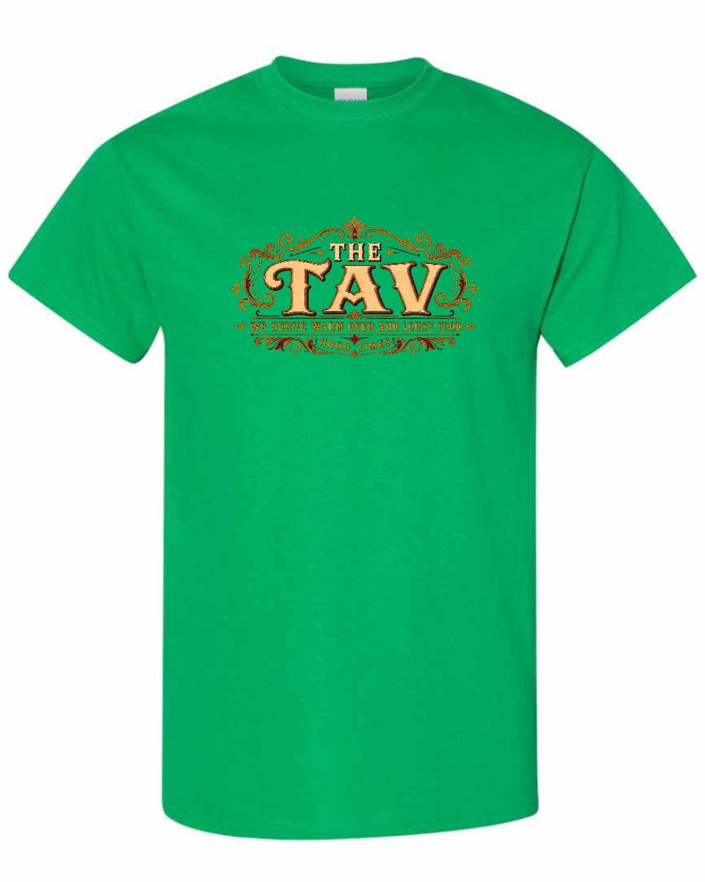 The Tav Garment Men's Tee in Irish Green