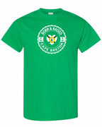Born and Raised CB Heart Flag Men's Tee