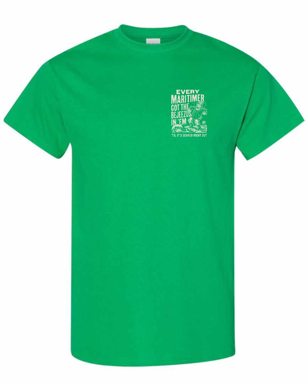 Bejeezus Left Chest Men's Tee