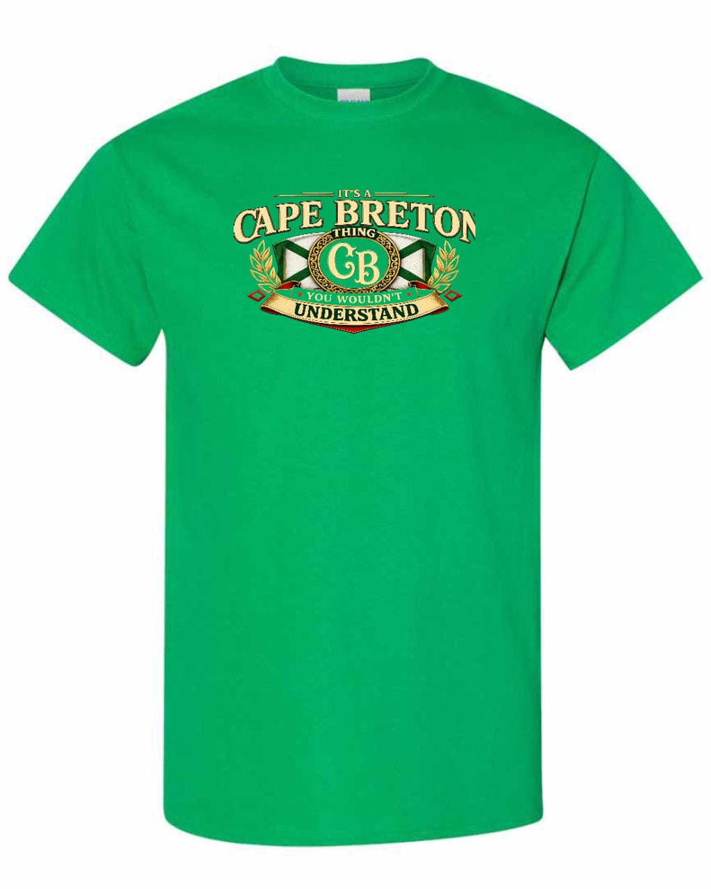 Cb Understand Men's Tee in Irish Green