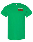 Living in Customized Made in PEI Left Chest Men's Tee