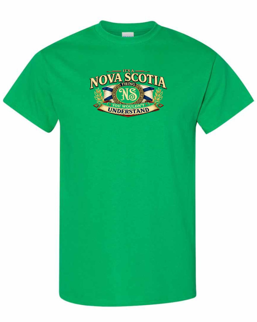 Ns Understand Men's Tee in Irish Green