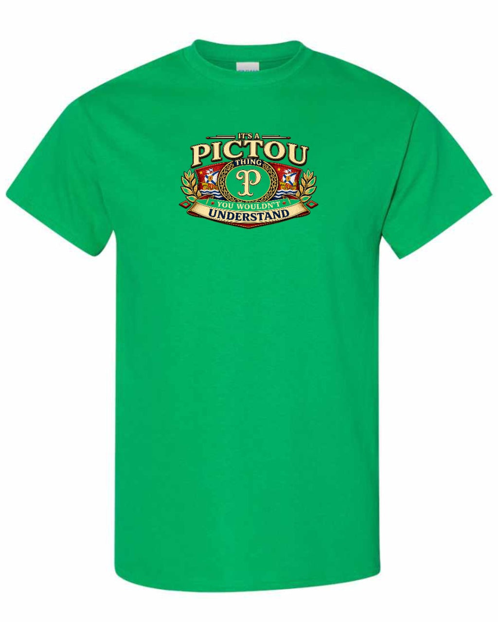 Pictou Understand Men's Tee in Irish Green