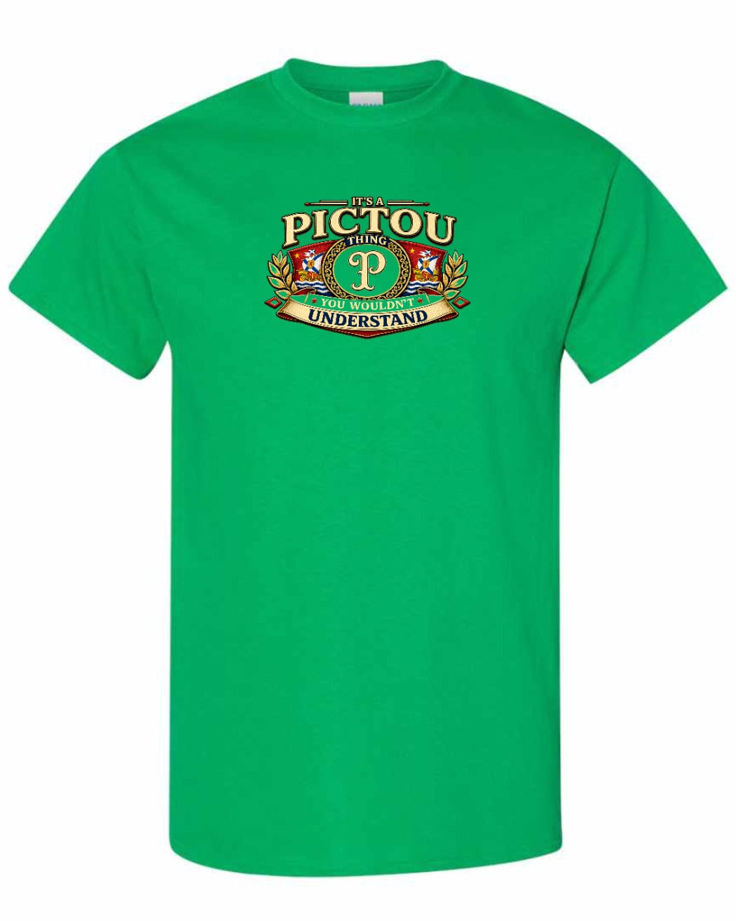 Pictou Understand Men's Tee in Irish Green