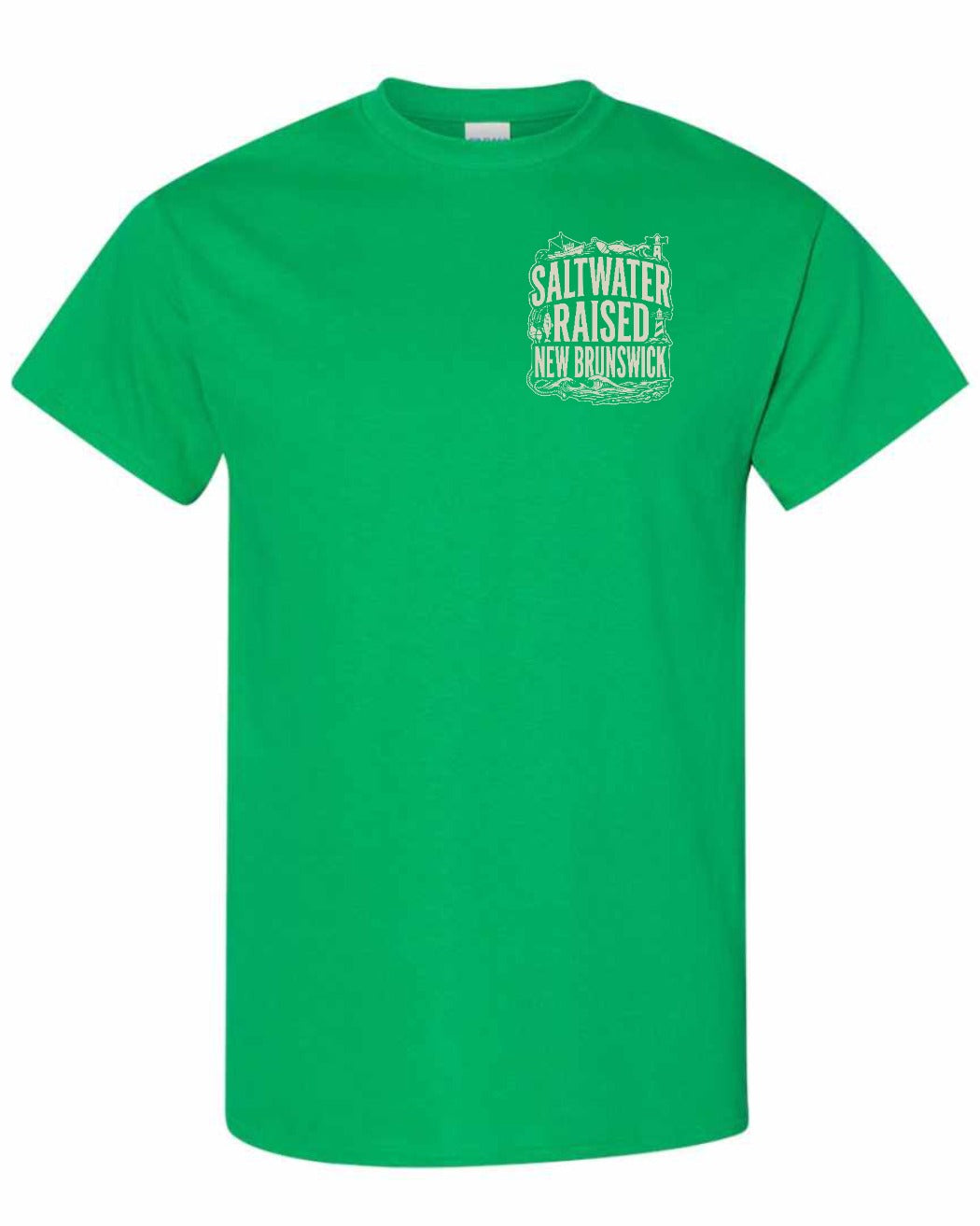 NB Saltwater Raised Folk Left Chest Men's Tee