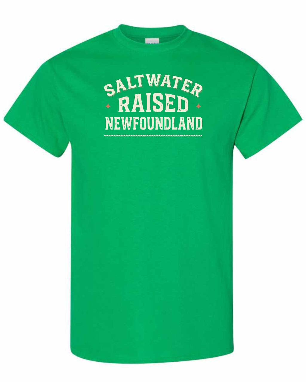 NFLD Saltwater Raised Sign Men's Tee