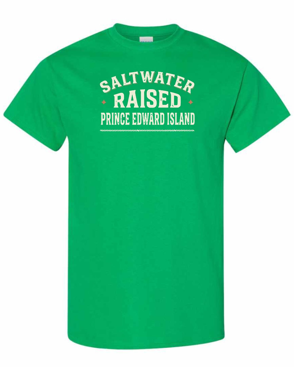 PEI Saltwater Raised Sign Men's Tee