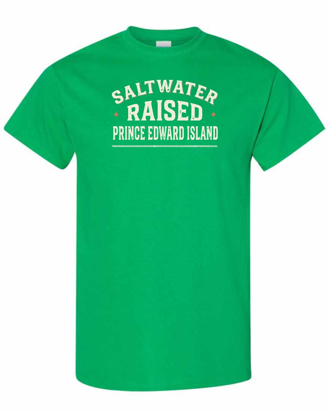 PEI Saltwater Raised Sign Men's Tee