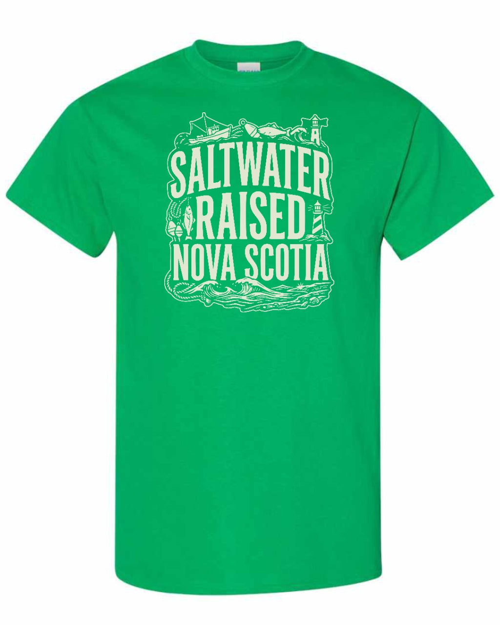 Saltwater Raised NS Folk Men's Tee