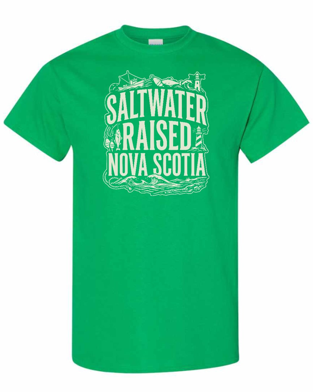 Saltwater Raised NS Folk Men's Tee