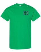 NS Saltwater Raised NS Left Chest and Back Men's tee