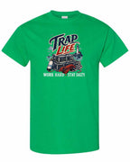 Trap Life Men's Tee in Irish Green