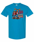 New Mean and Nasty Canadians Men's Tee in Sapphire