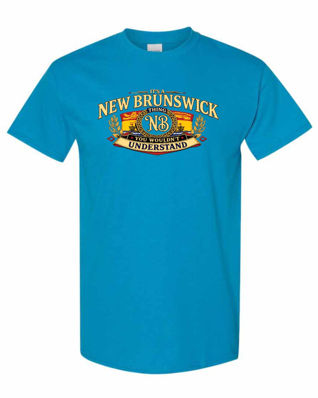 Nb Understand Full Front Men's Tee in Sapphire