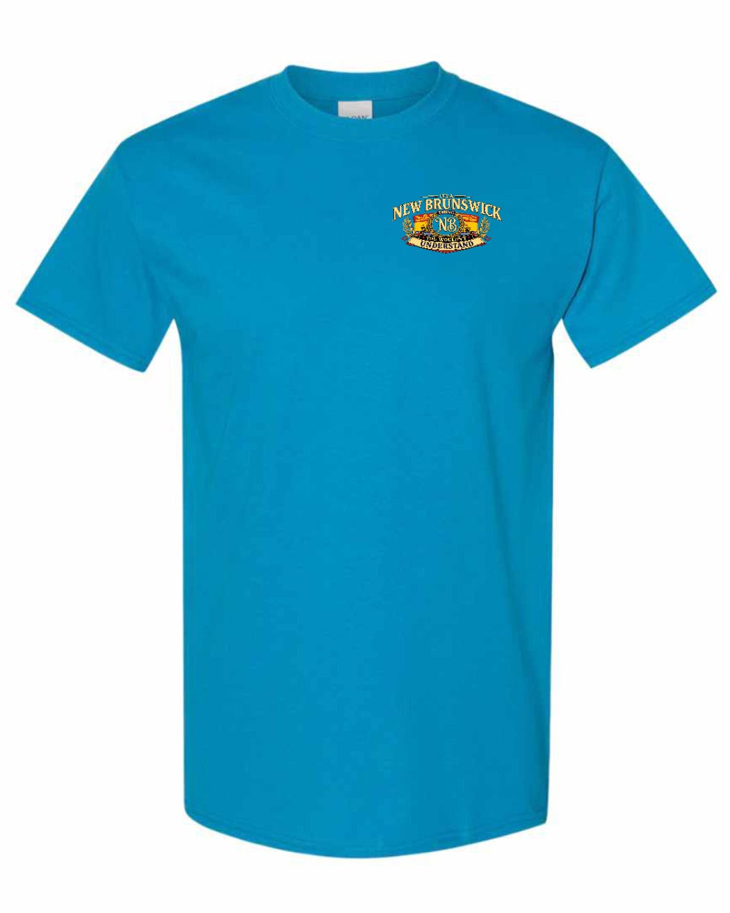 Nb Understand Left Chest and Back Men's Tee in Sapphire