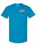 New Brunswick Guy Left Chest Men's Tee in Sapphire