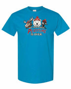 We Tried Nice New Full Front Men's Tee in Sapphire