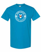Born and Raised NS Heart Flag Men's Tee