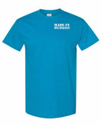 Made in PEI (White Lettering) Left Chest Men's Tee