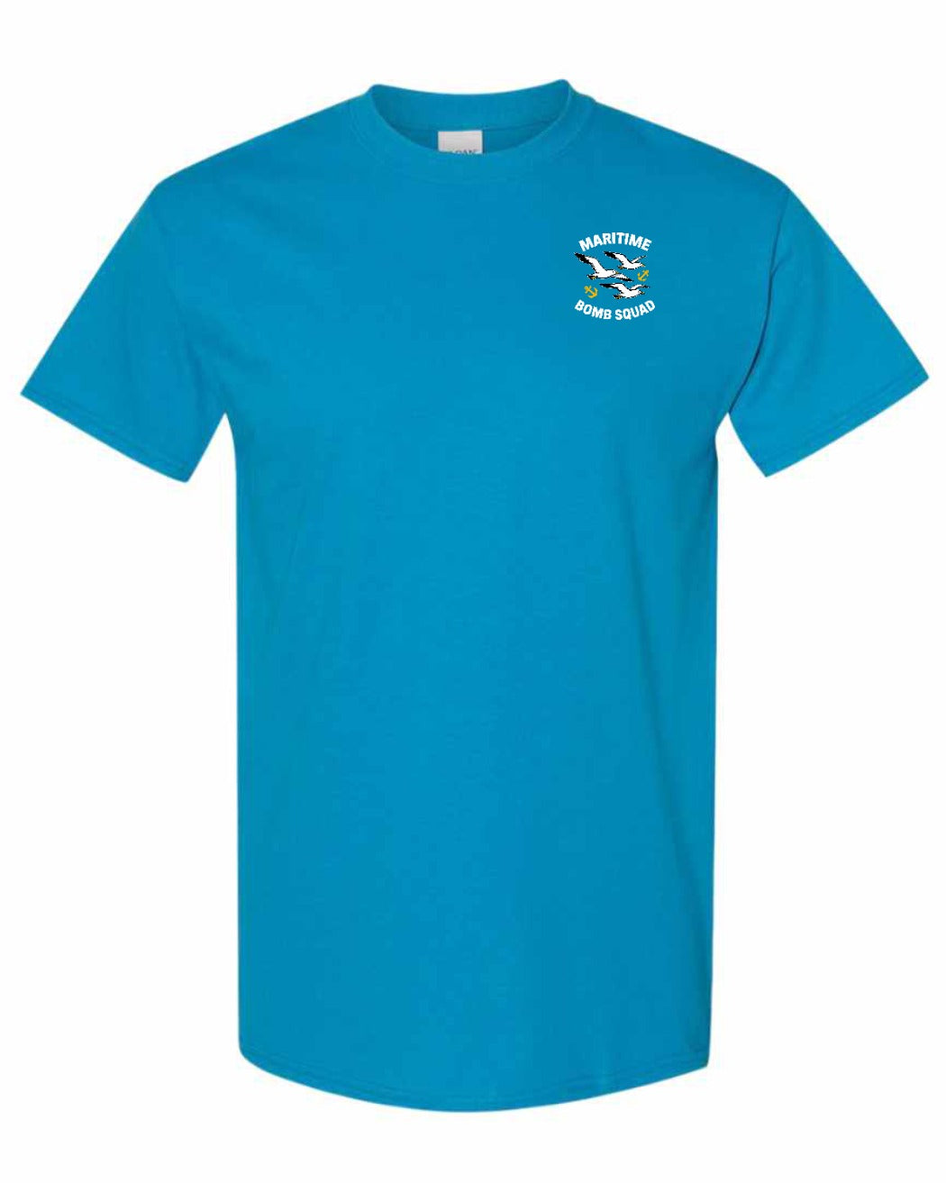 Maritime Bomb Squad Left Chest Men's Tee