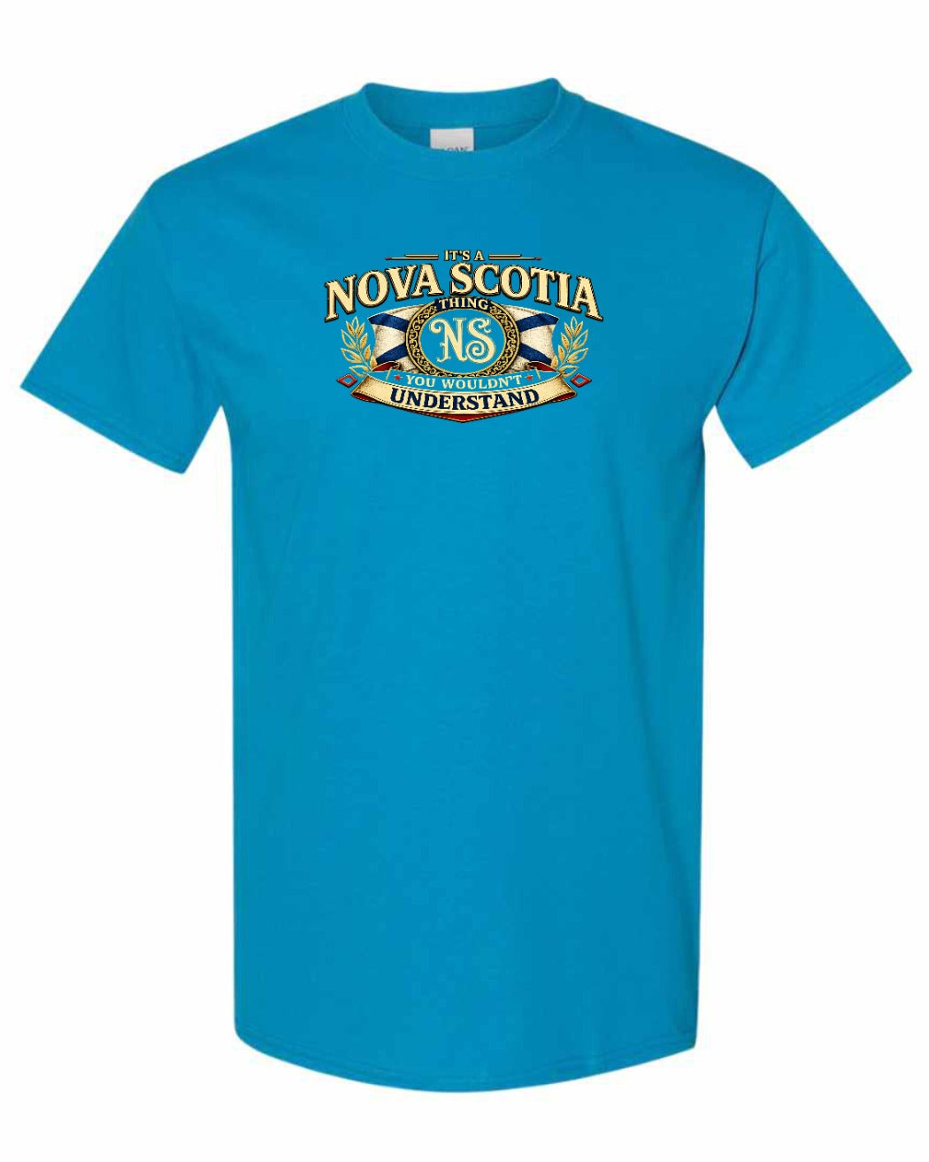 Ns Understand Men's Tee in Sapphire