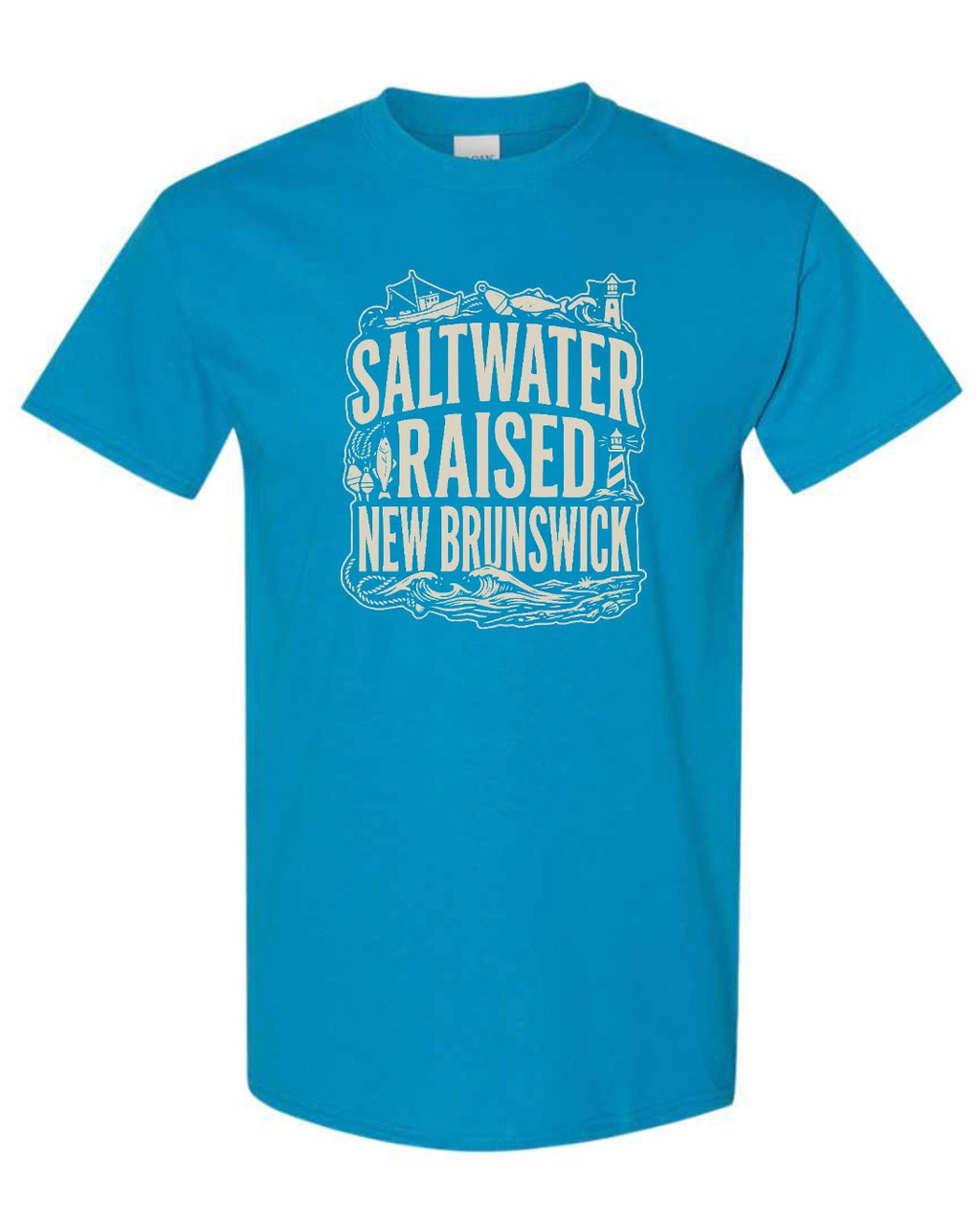 NB Saltwater Raised Folk Men's Tee