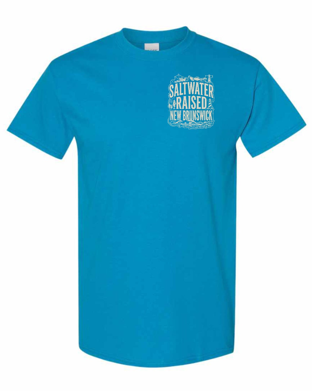 NB Saltwater Raised Folk Left Chest Men's Tee