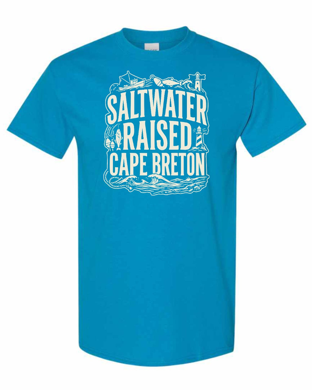 CB Saltwater Raised Folk Men's Tee