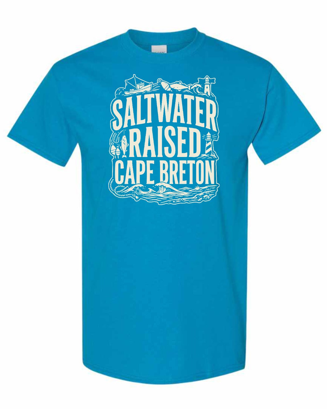CB Saltwater Raised Folk Men's Tee