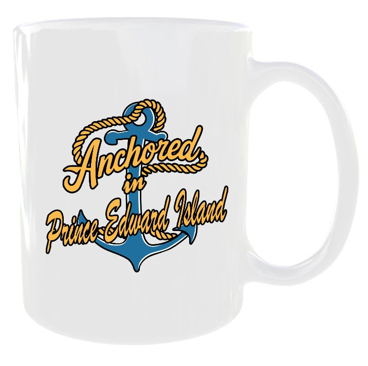 Anchored in PEI Mug