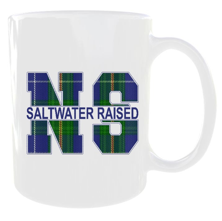 Saltwater Raised Tartan Nova Scotia Mug