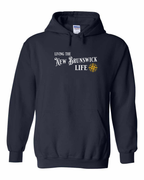 Living the NB Life yellow Pullover Hoodie - Unisex